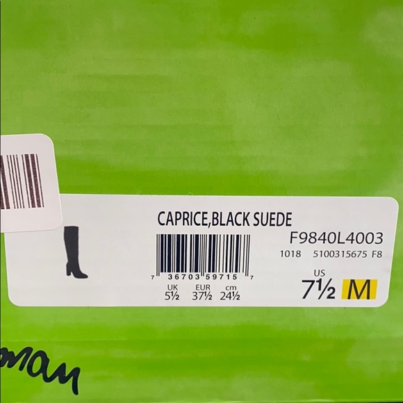 NEW • Sam Edelman • Caprice Knee High Suede Boots - Picture 4 of 8